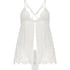 Bridal Lace Babydoll, White