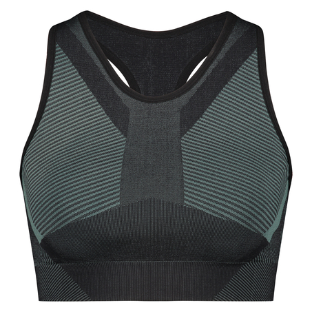 HKMX Sports bra The Motion Level 2, Green