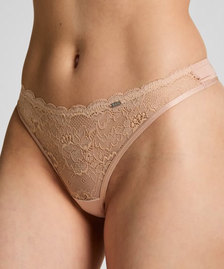 2-pack Angie Thongs, Beige