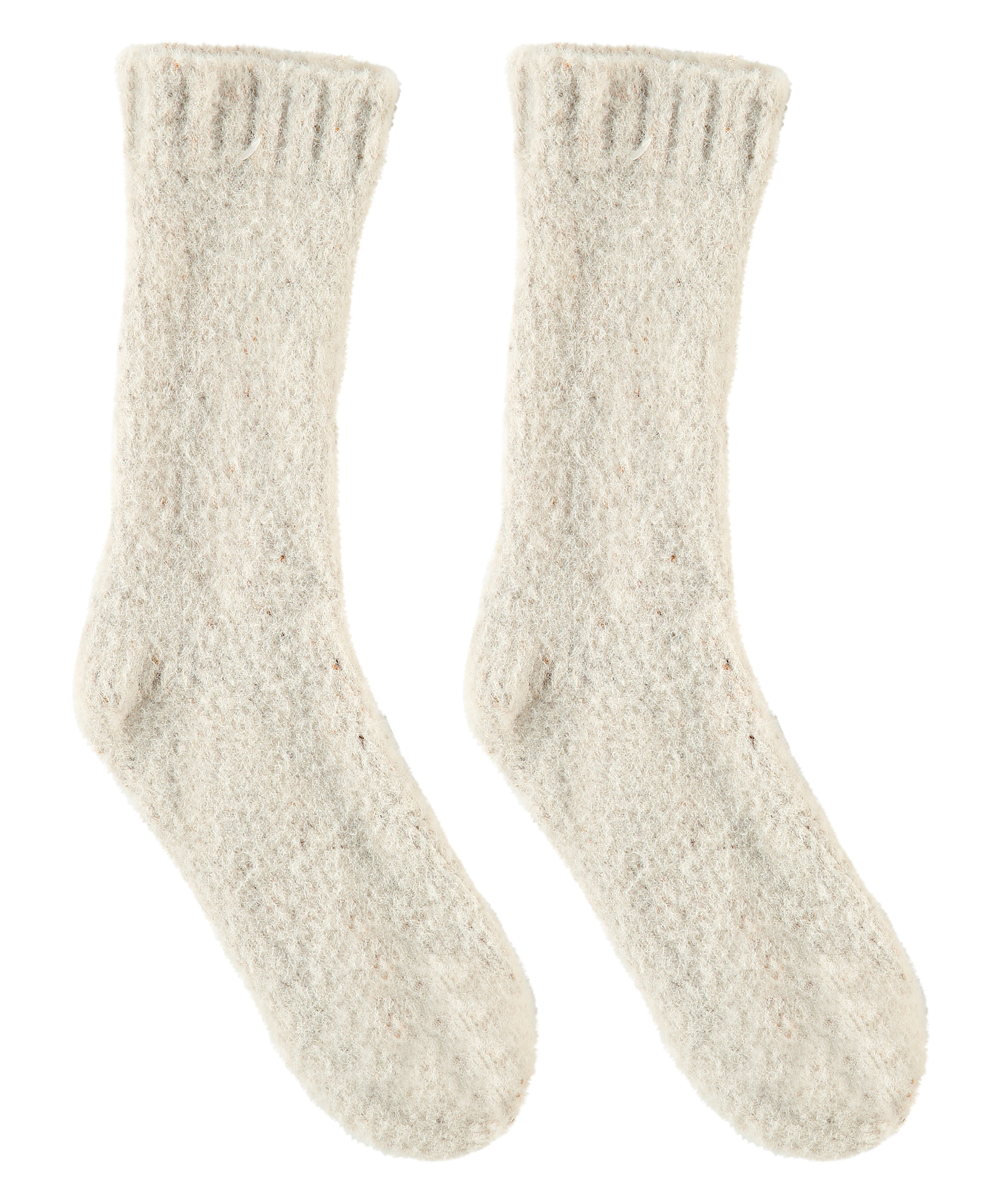 Fluffy Socks, White, main