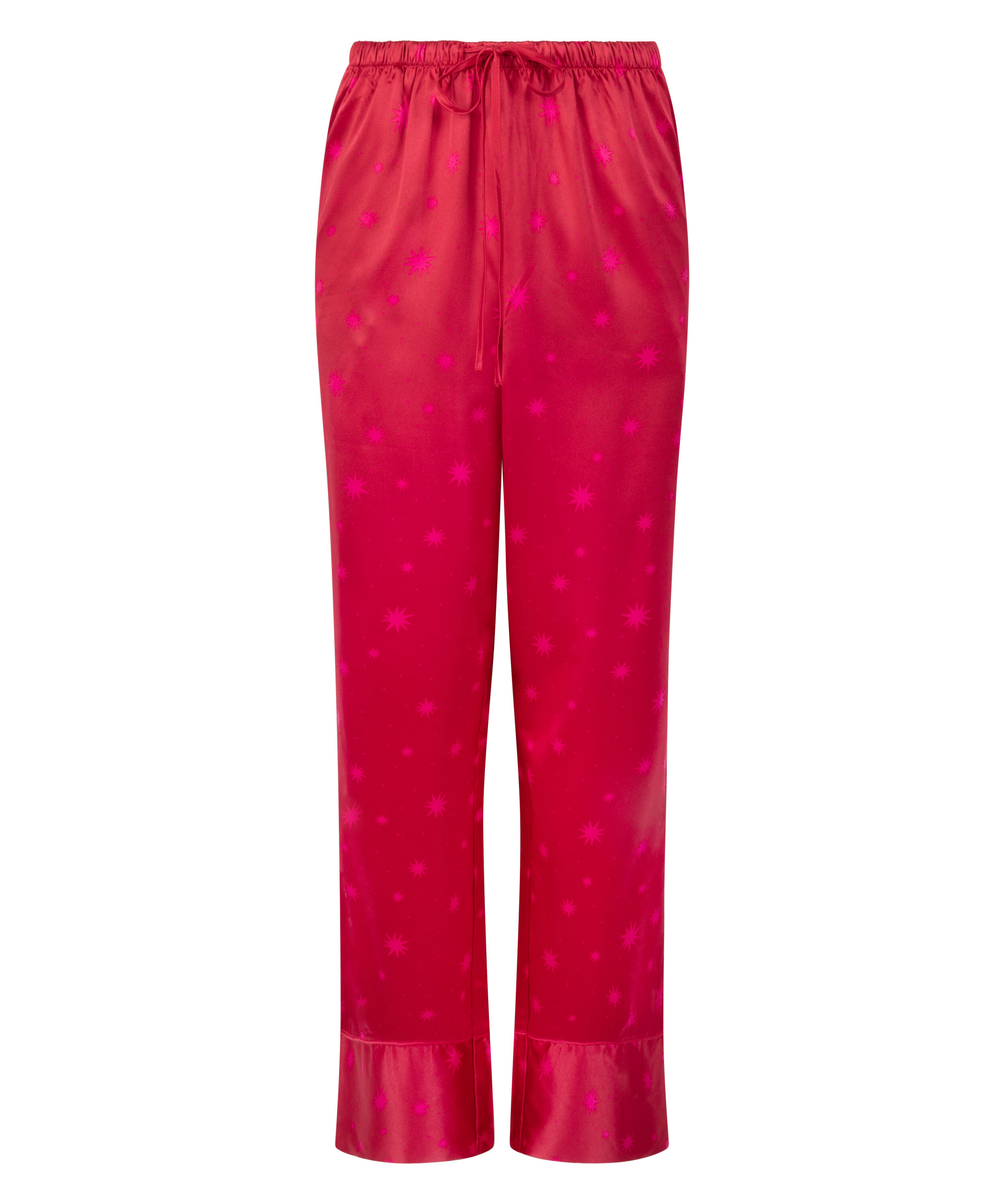 Satin Trousers, Red
