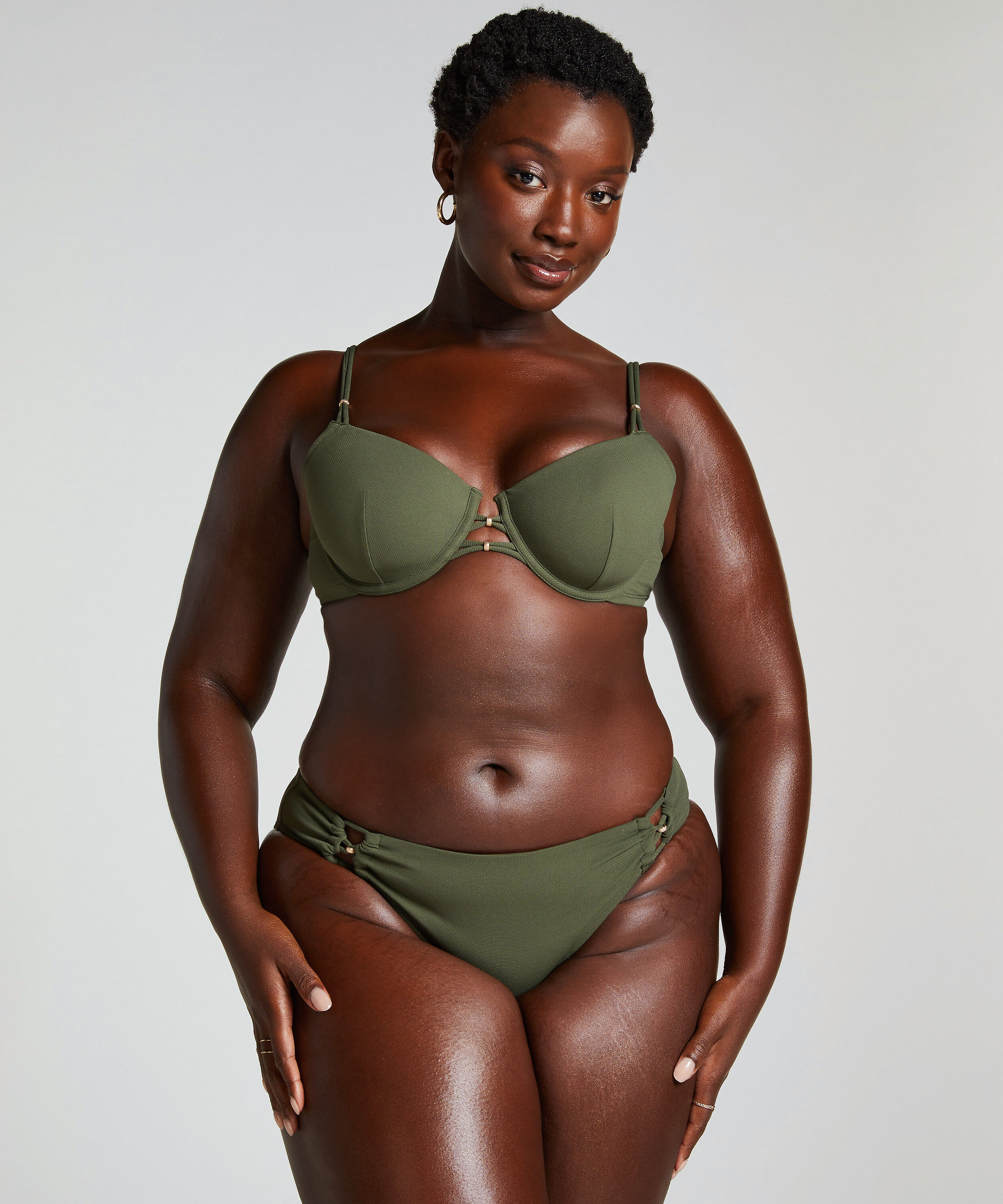 Holbox Rio Bikini Bottoms, Green