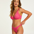 Ibiza non-padded underwired bikini top, Pink