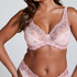 Diva Non-Padded Underwired Bra, Pink