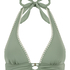 Joburg Triangle Bikini Top, Green