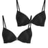 2-Pack Padded Underwired Bra, Black