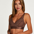 Morgan prosthetic underwireless bra, Brown
