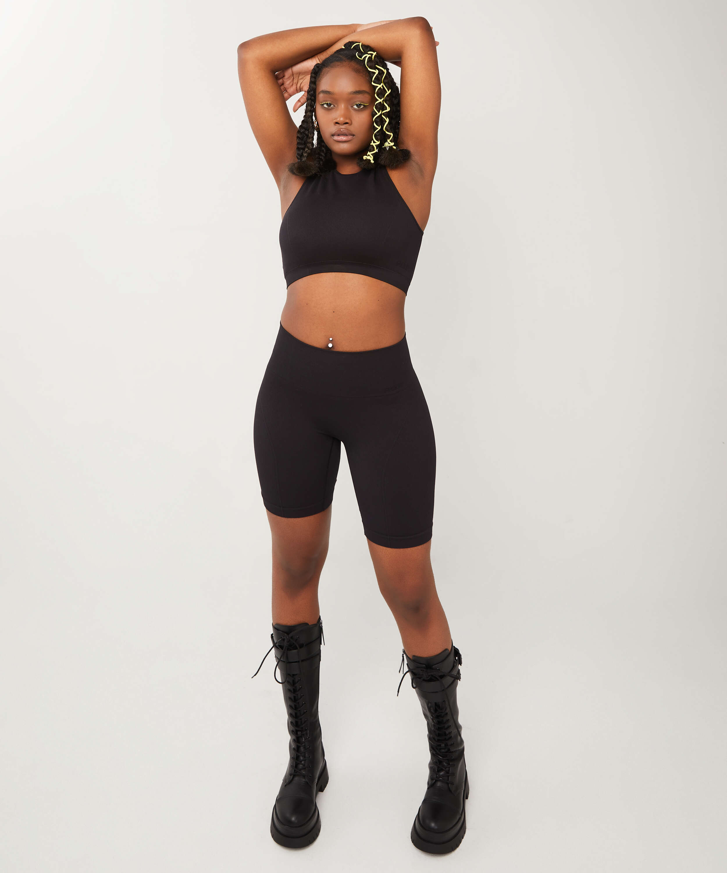 Bae Cycling Shorts, Black, main