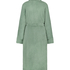 Fleece Bathrobe, Green