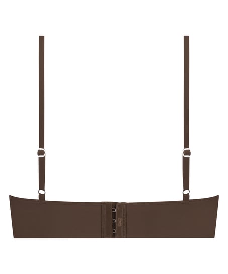 Smooth Triangle Bralette, Brown