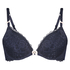Maya Padded Underwired Push-Up Bra, Blue