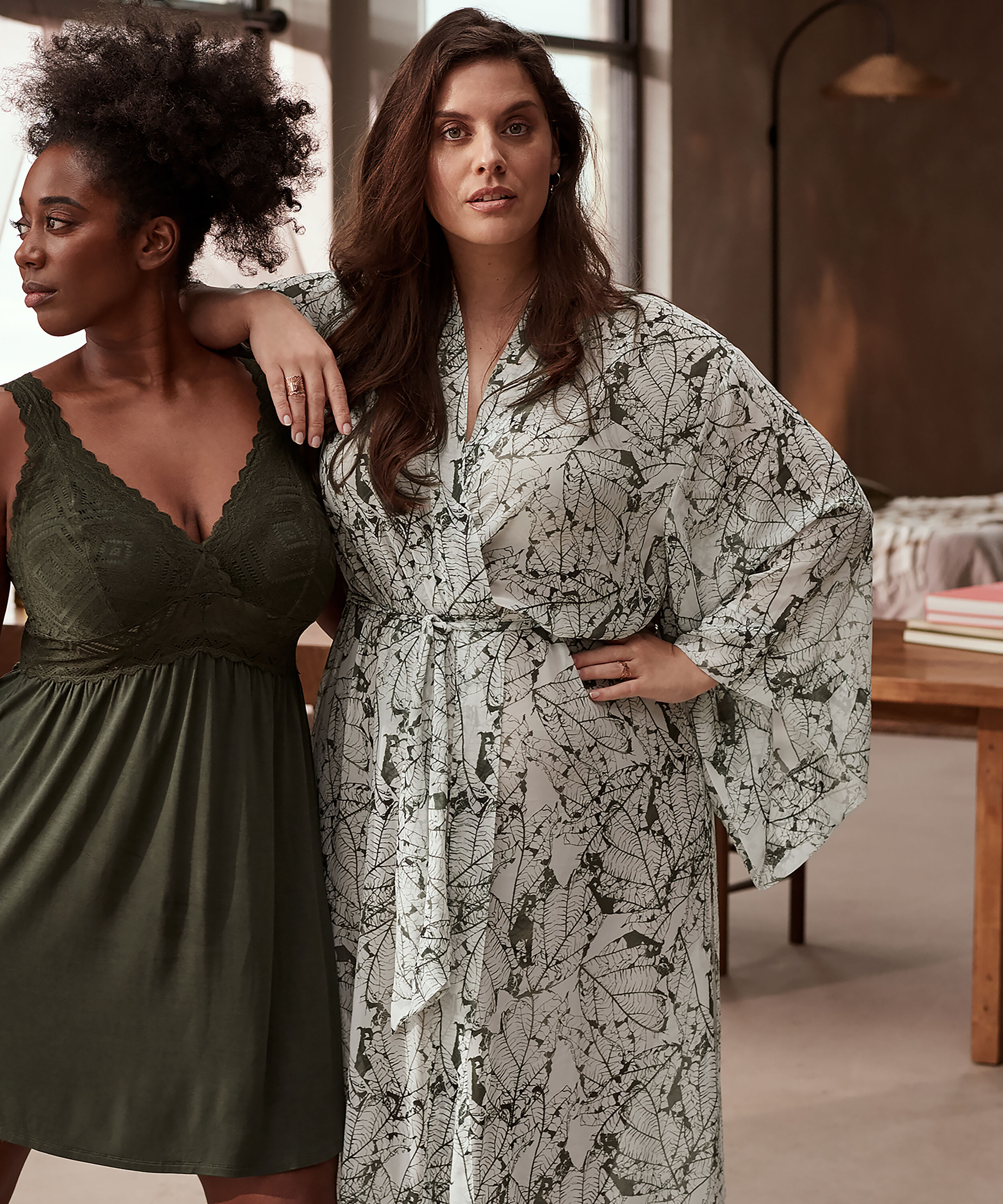 Chiffon Kimono I AM Danielle, Green