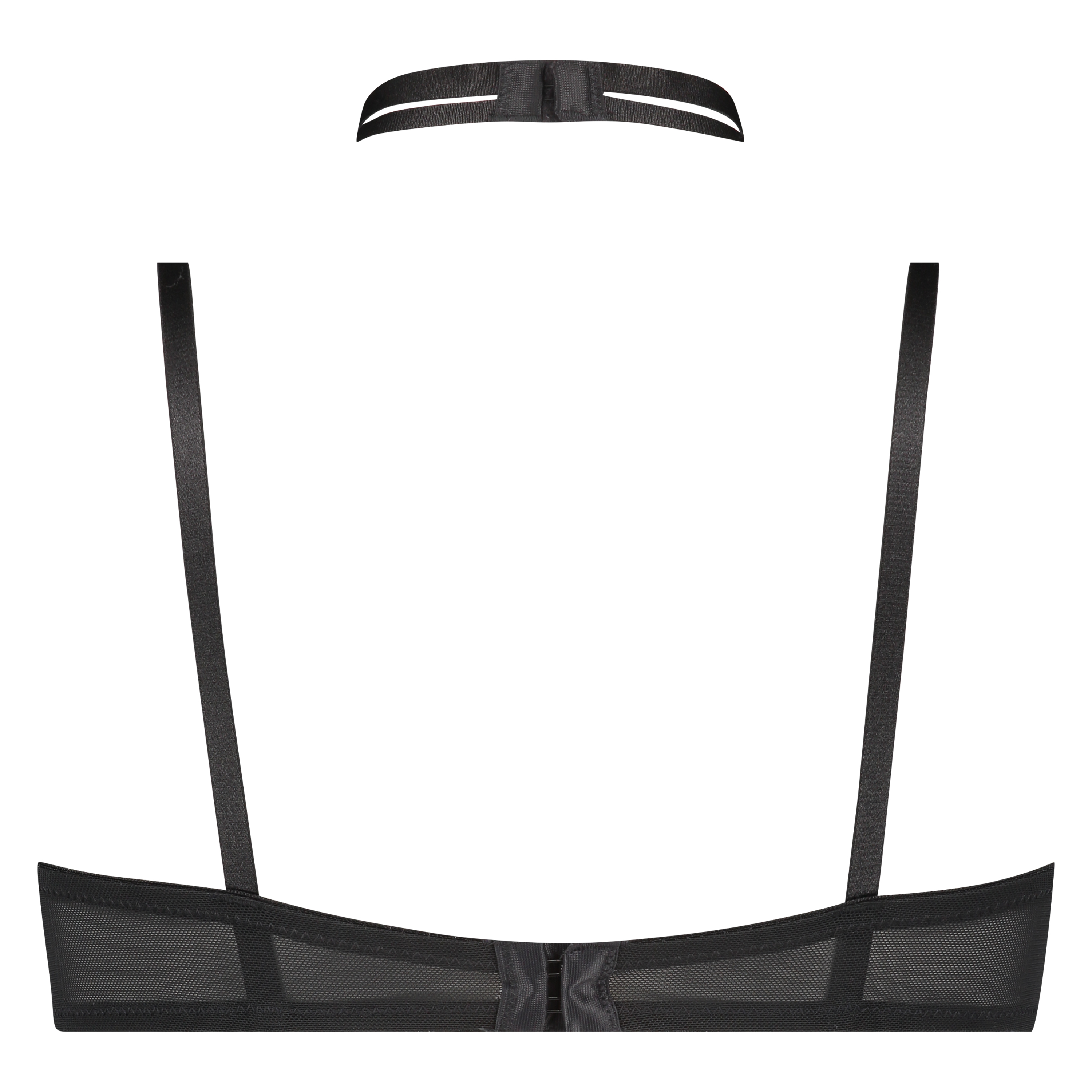 Lauren padded underwired bra, Black, main