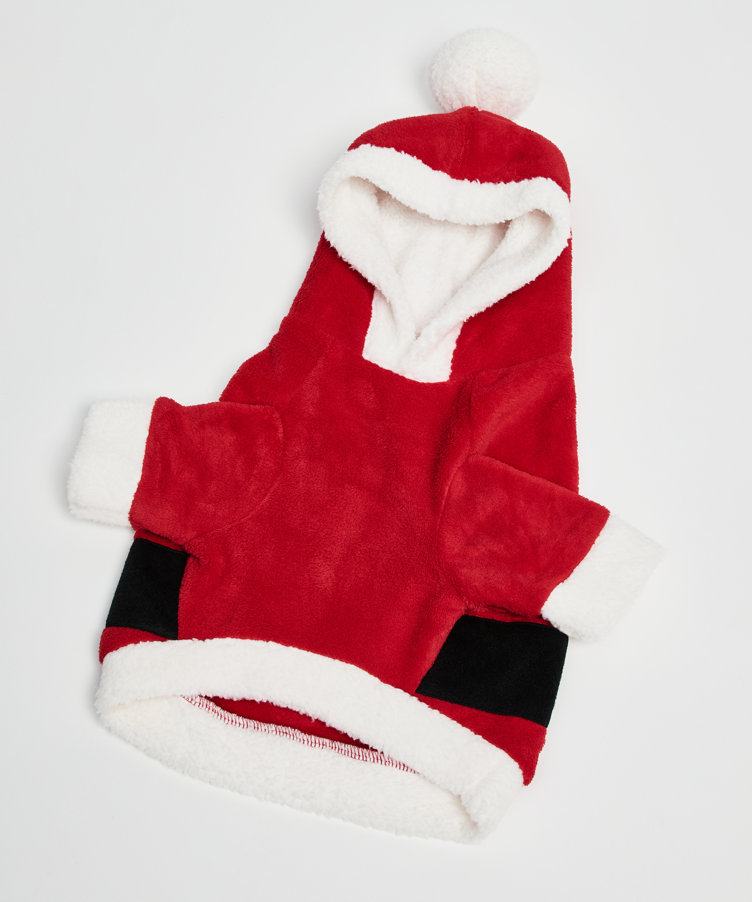 Dog's Fleece Onesie, Red, main