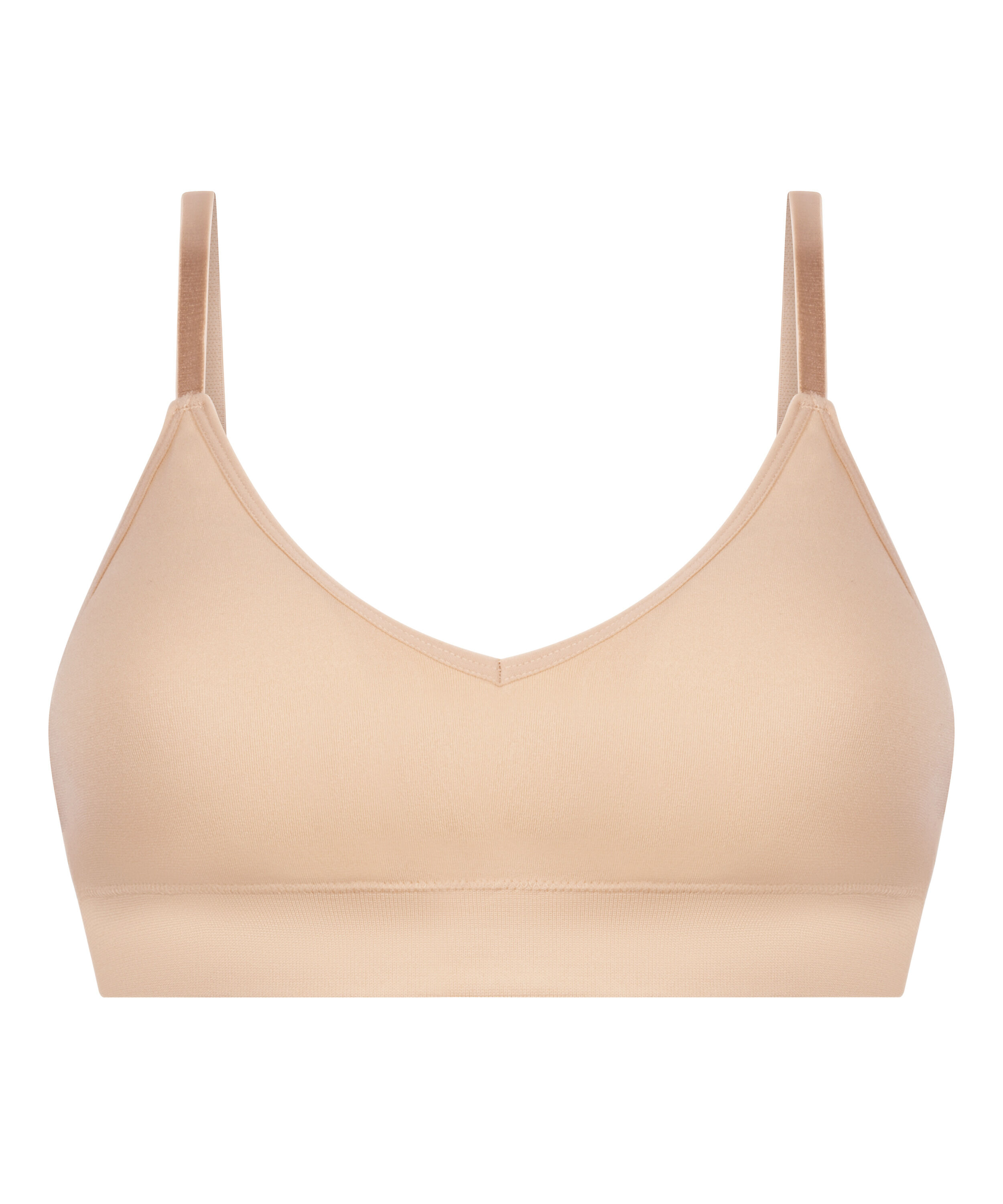 Dide Triangle Bralette, Beige