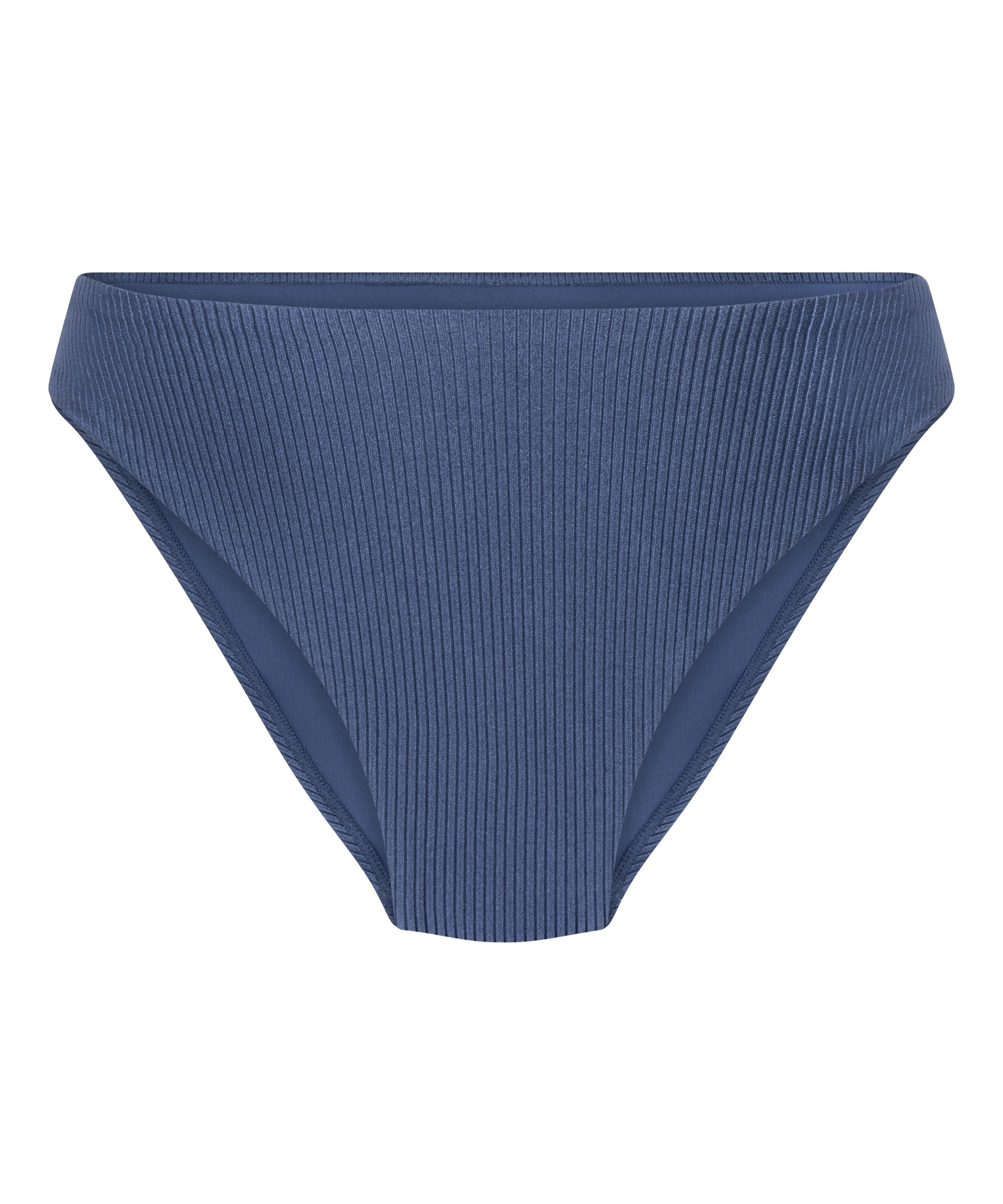 Sardinia High-Leg Bikini Bottoms, Blue