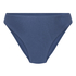 Sardinia High-Leg Bikini Bottoms, Blue