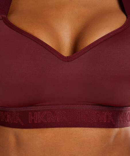 HKMX Sports bra The All Star Level 2, Red