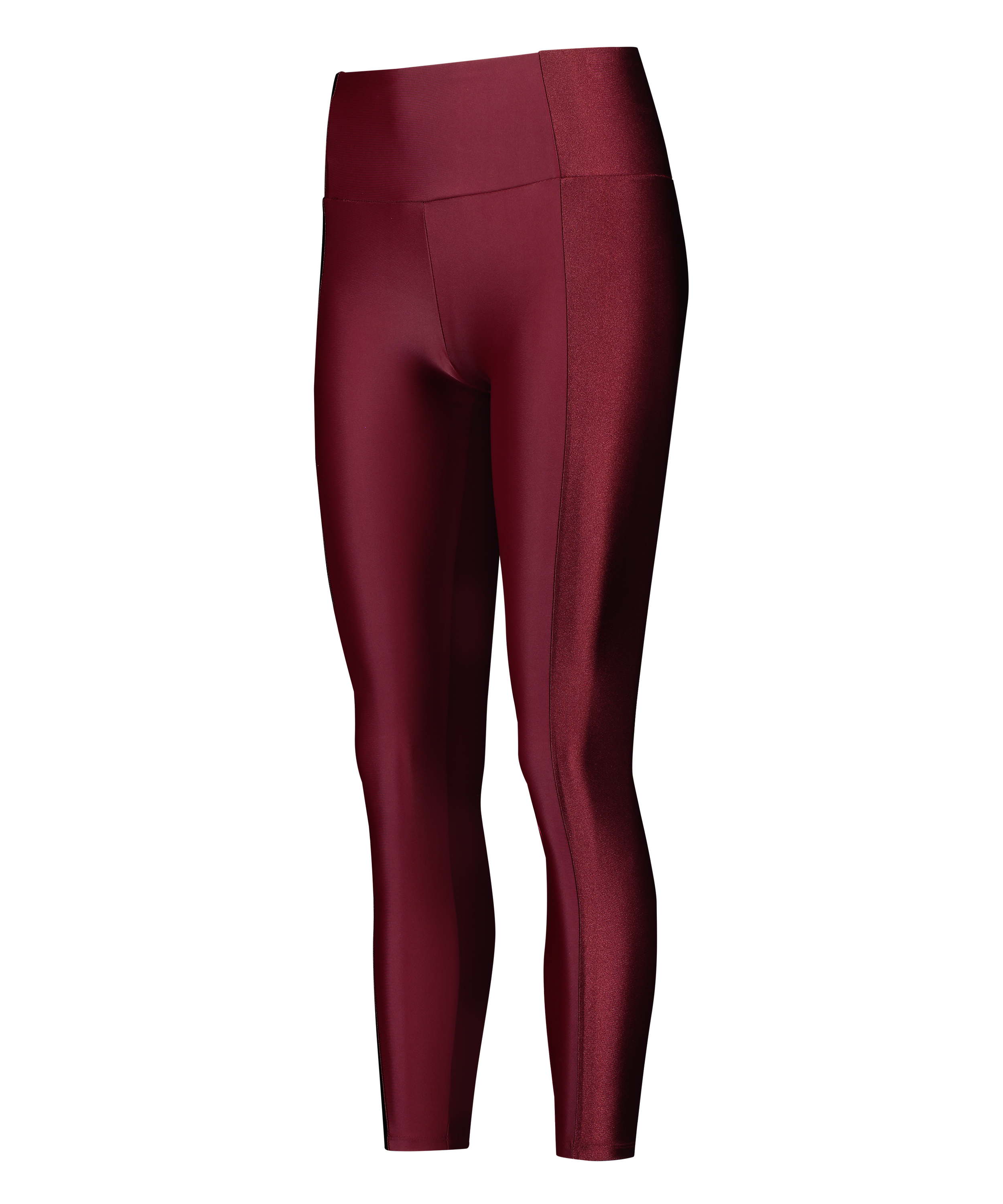 HKMX High waisted sports leggings Shine On, Red, main