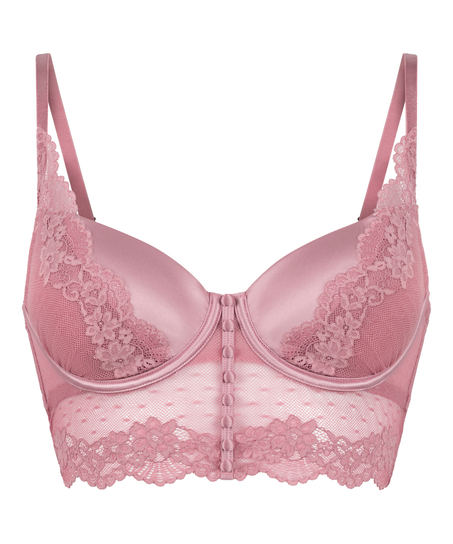 Laila Non-Padded Underwired Bra, Pink