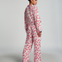 Twill Long-sleeved Pyjama Top, Pink