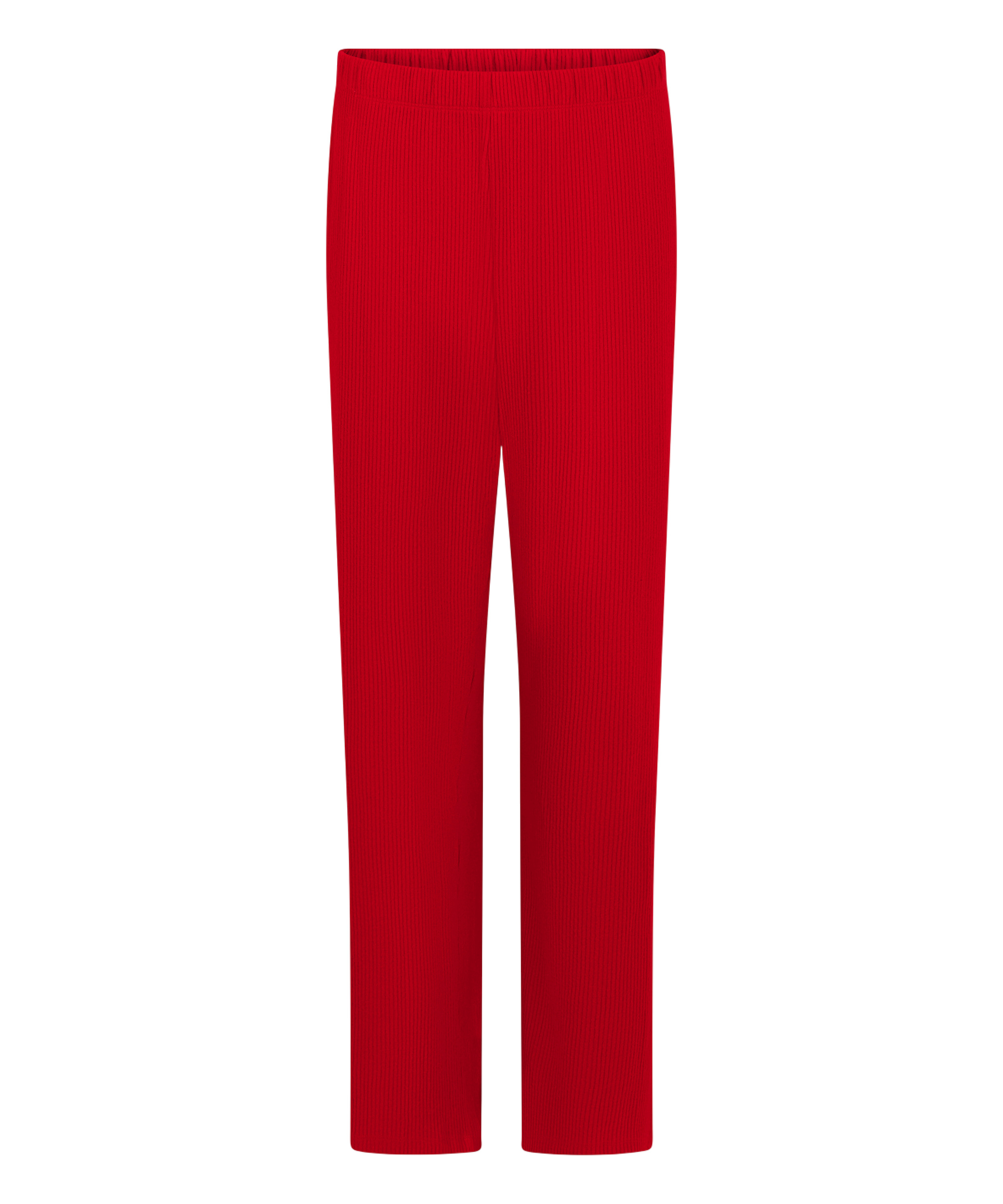 Brushed Jersey Trousers, Red, main
