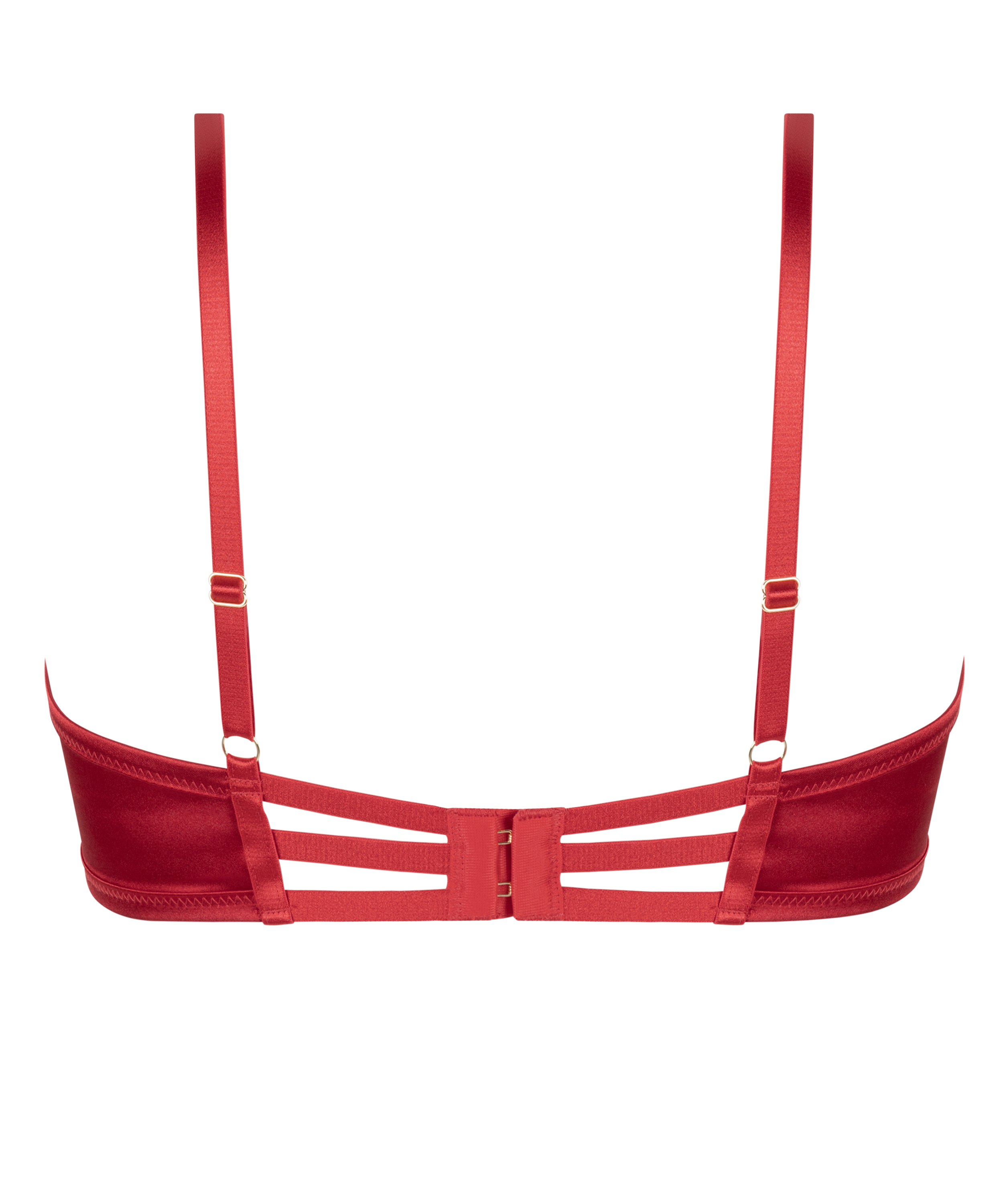 Vienna Non-Padded Underwired Bra, Red, main