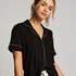 Essential Jersey Short-Sleeved Jacket, Black