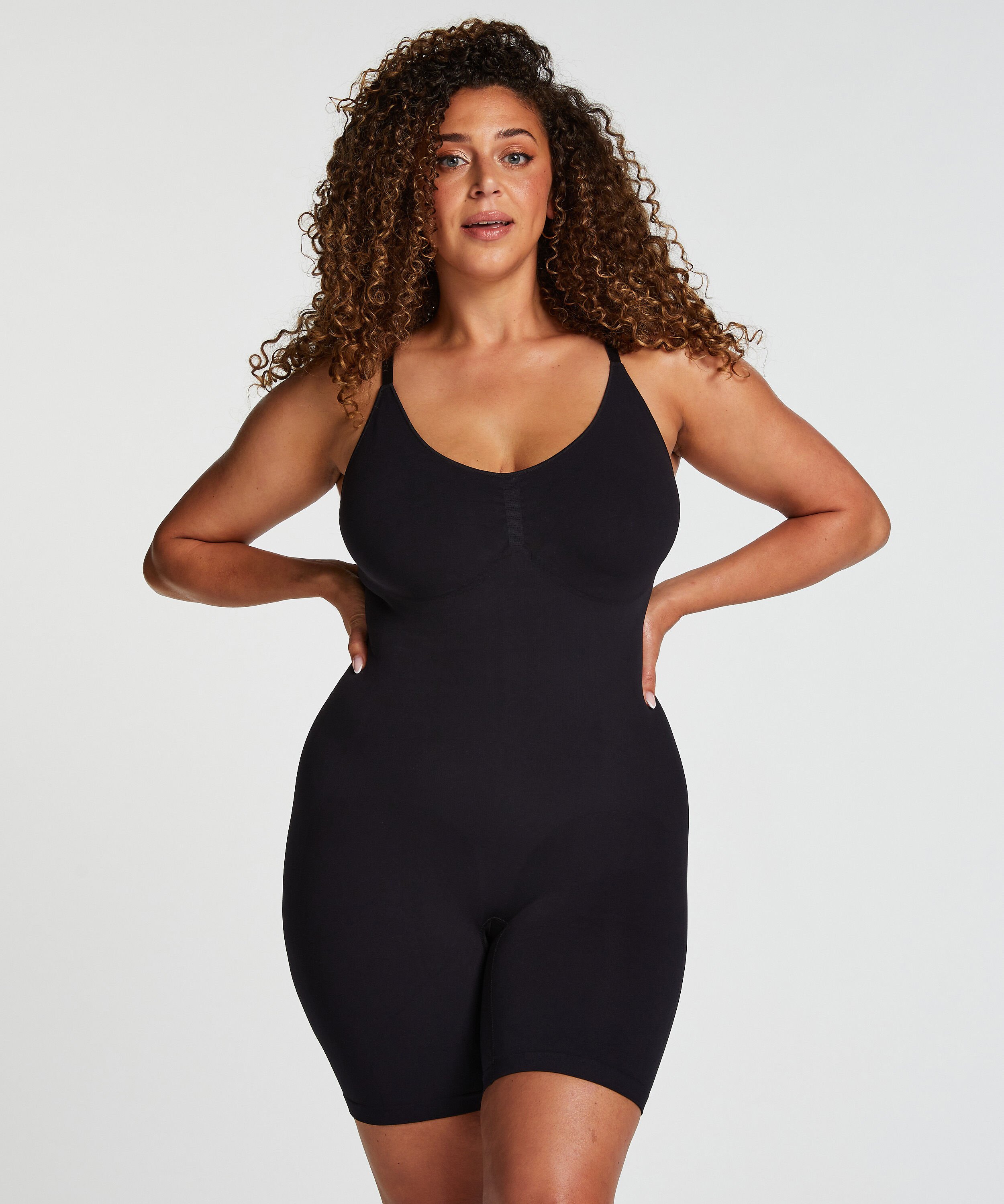 Seamless Enhancing Thigh Slimmer Body, Black