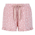 Jersey Ruffled Shorts, Pink