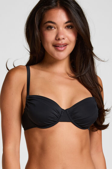 Hunkemöller Padded Underwired Bikini Top Bardolino Black