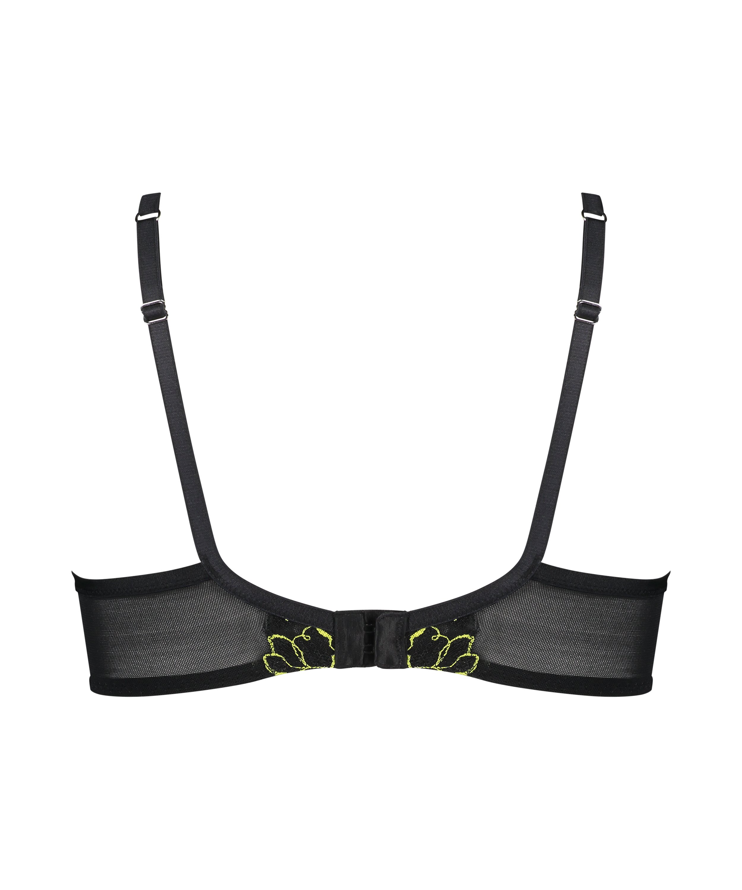 Feyre Non-Padded Underwired Bra, Black, main