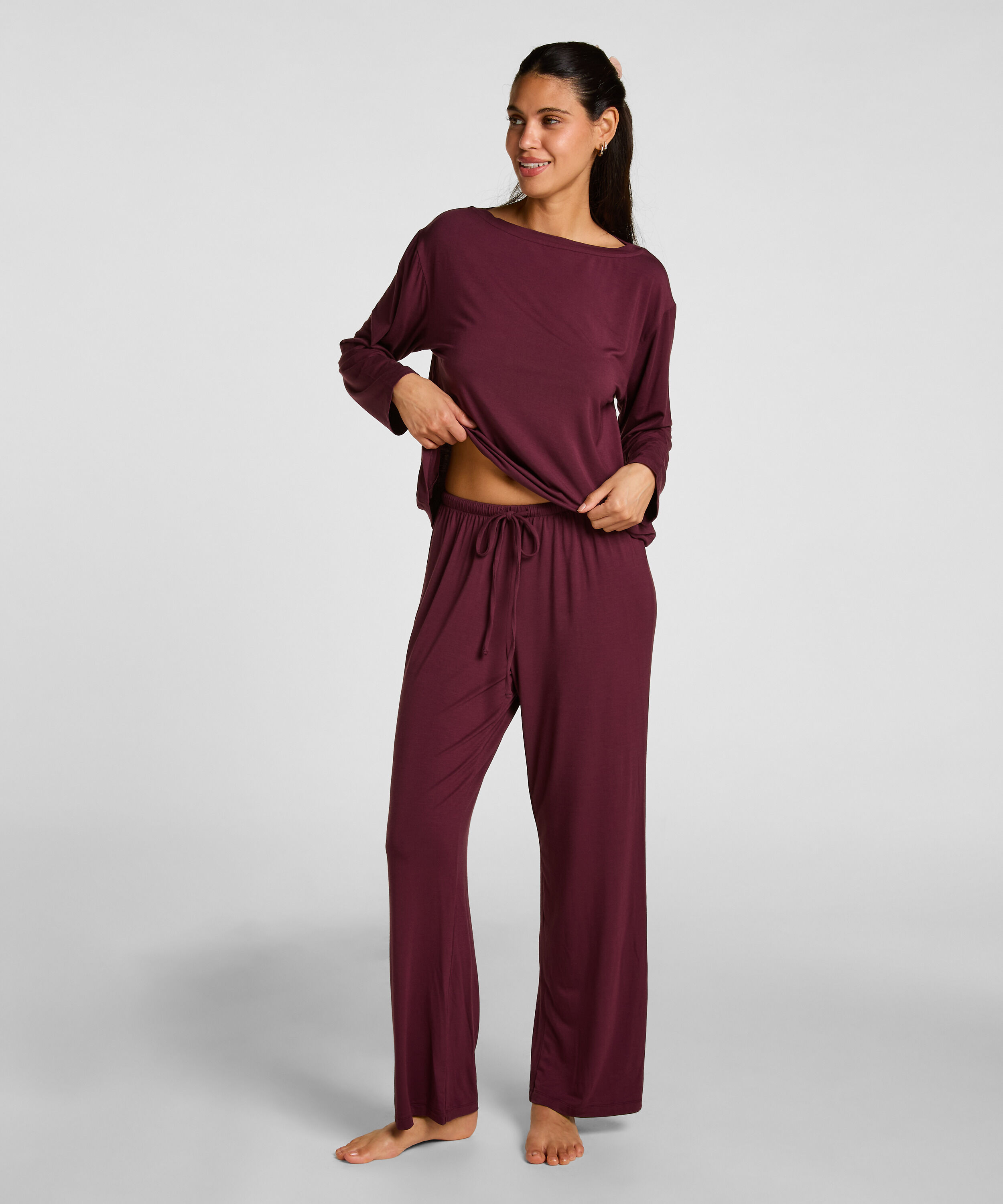 Essential Jersey Long-Sleeved Jacket, Purple