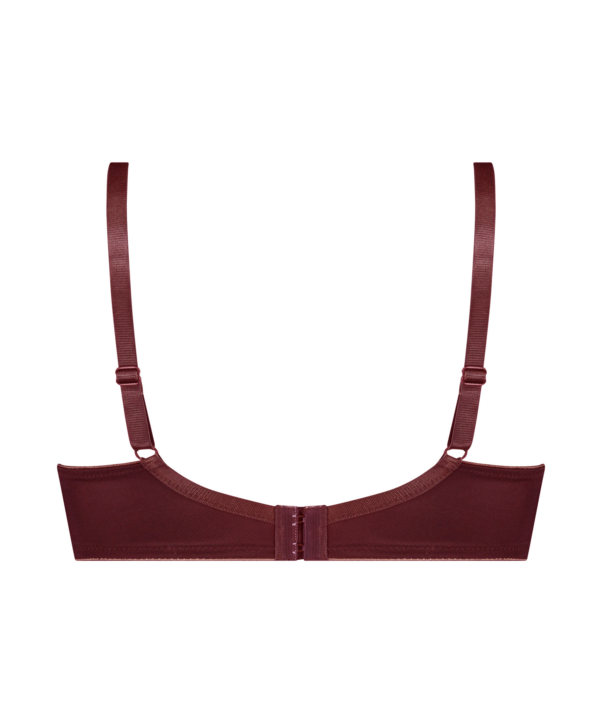 Nina Non-Padded Underwired Minimizer Bra, Purple, main