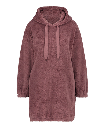 Snuggle Fleece Dress, Pink