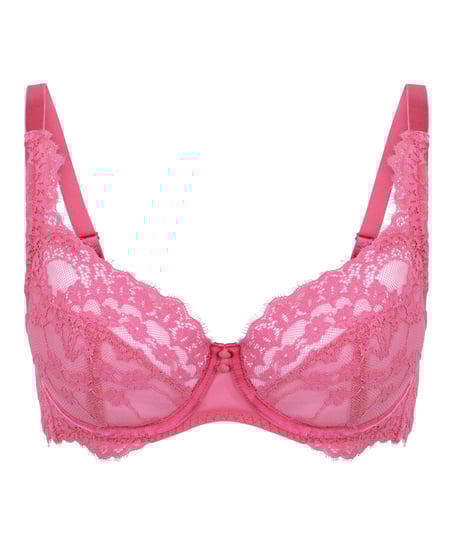 Daisy Non-Padded Underwired Bra, Pink