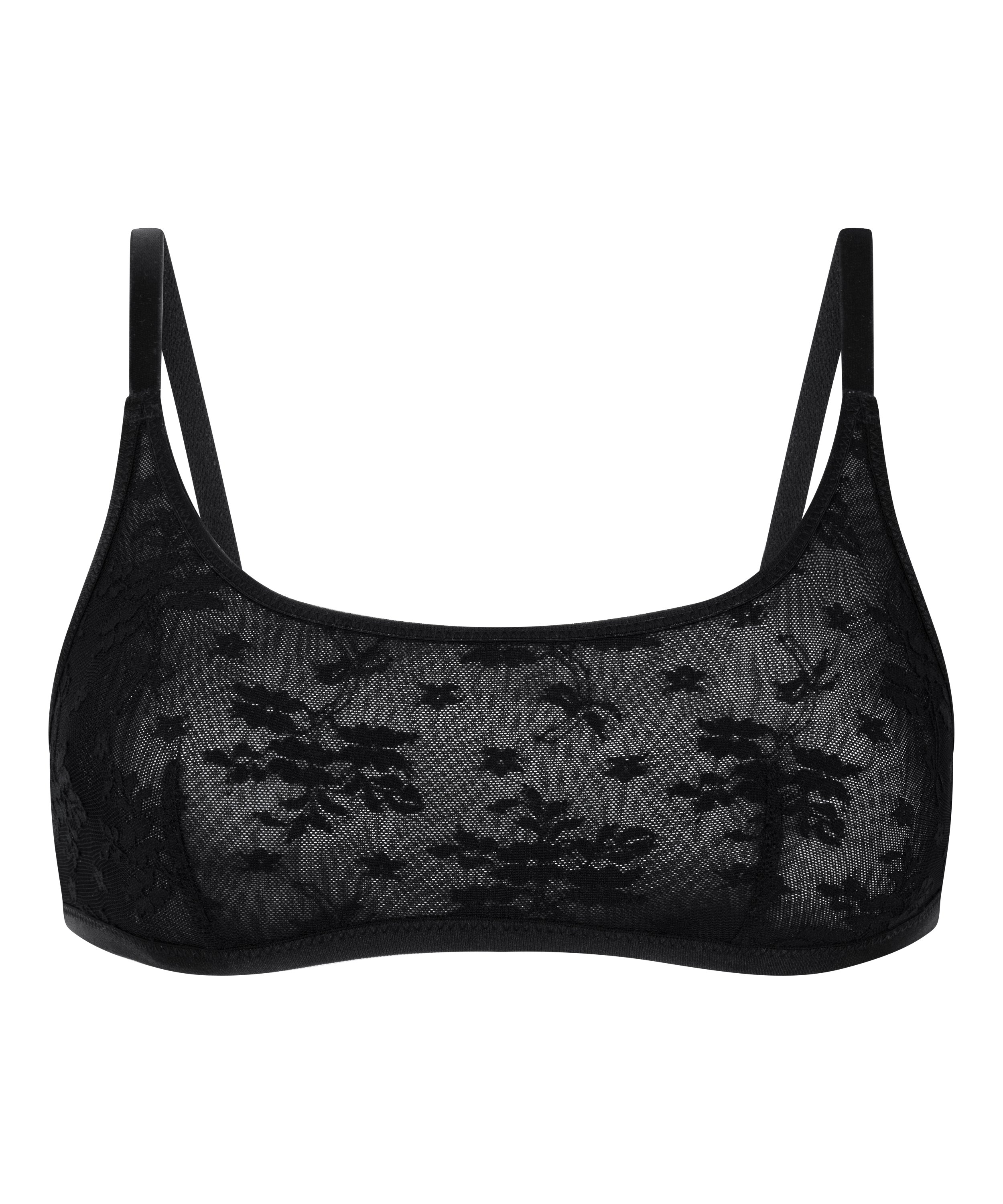 Darcy Bralette, Black, main