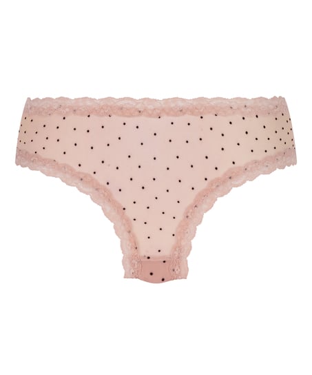 V-shape Mesh Brazilian, Pink