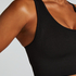 HKMX Seamless Sports Bra, Black