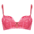 Sable Padded Underwired Push-up Bra, Pink