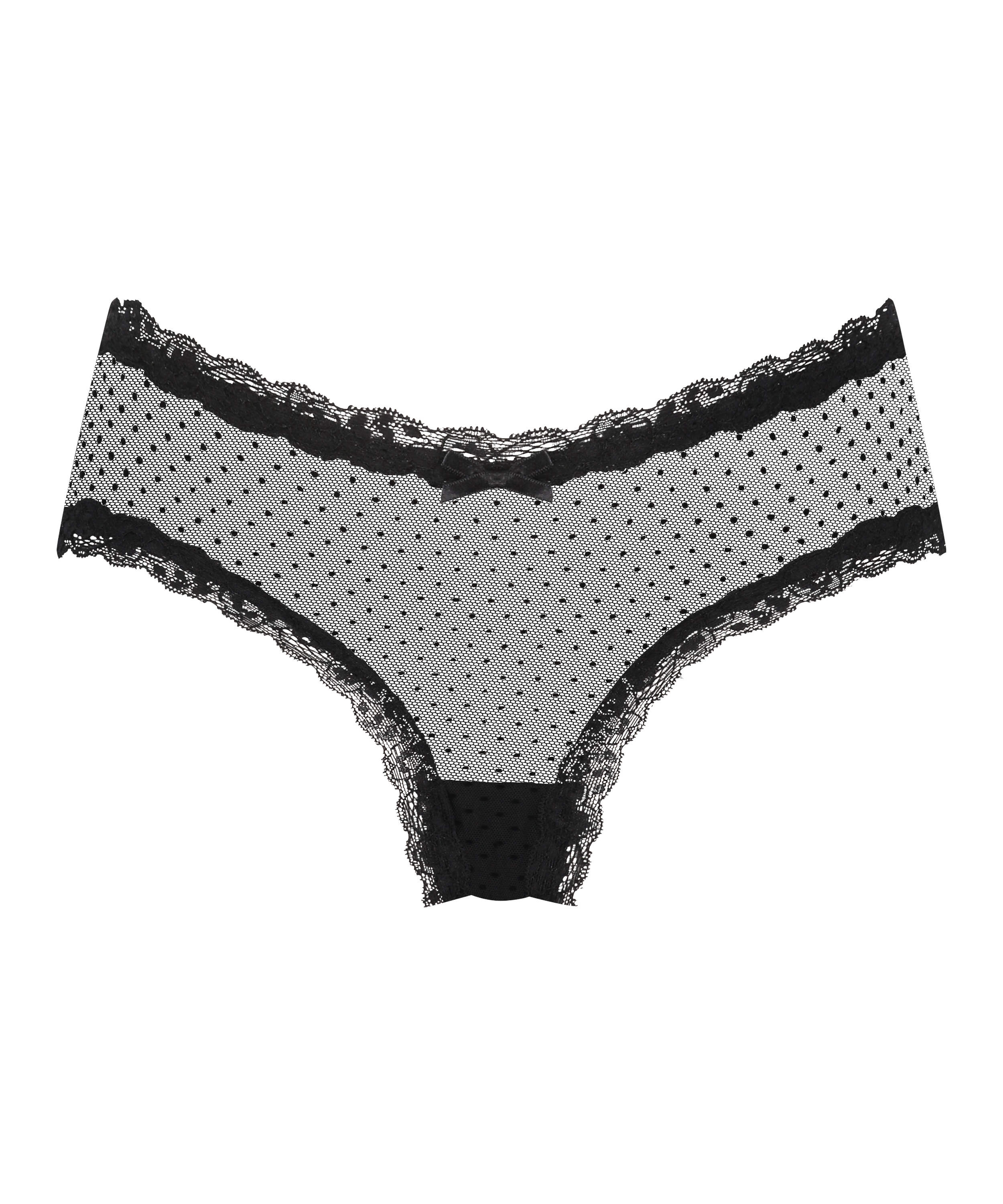 V-shape Mesh Brazilian, Black, main