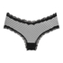 V-shape Mesh Brazilian, Black