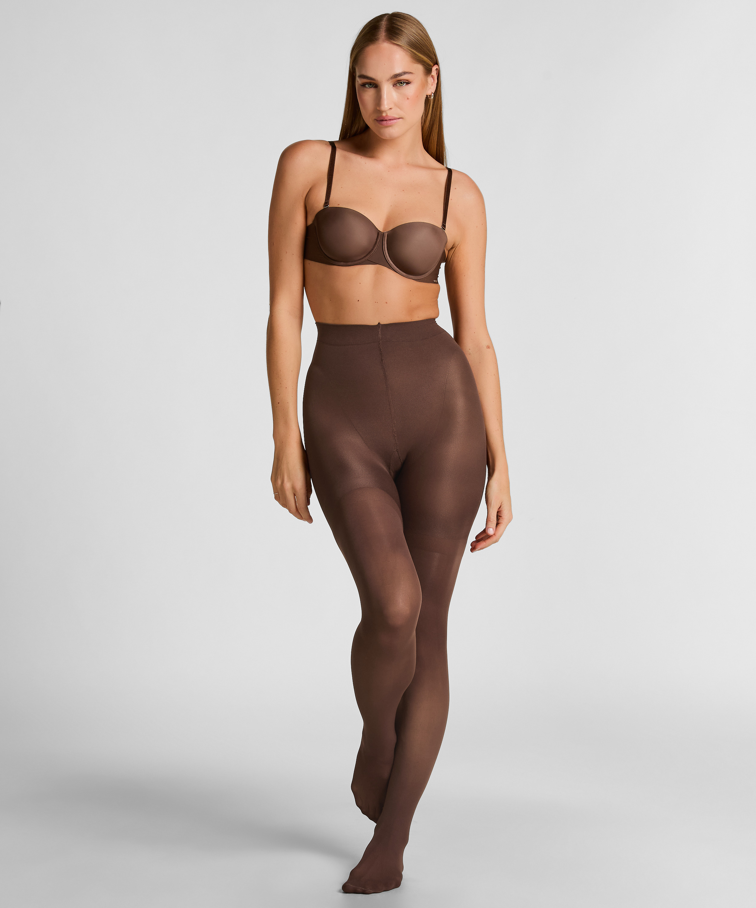 Tights 40 Denier Total Lift & Shape, Brown, main