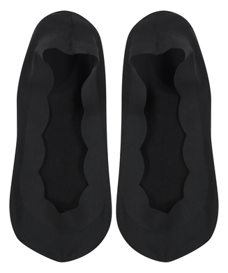 2 pairs Lasercut Footsies, Black