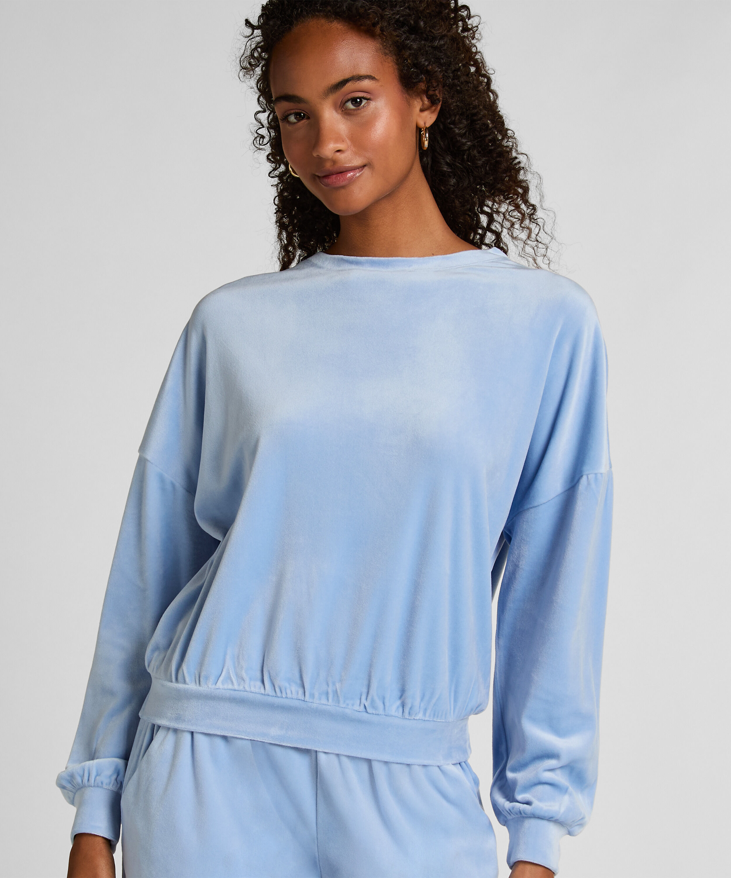 Velours Top, Blue