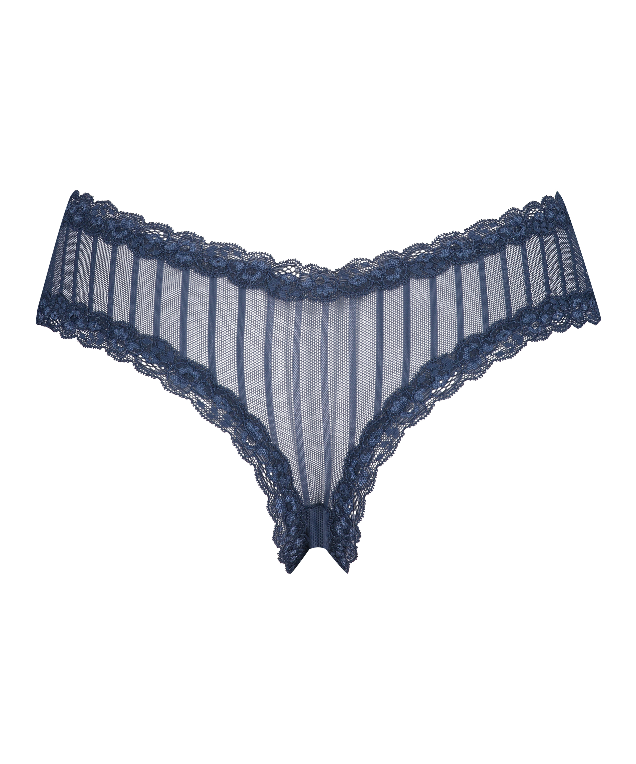 V-shape Mesh Brazilian, Blue, main