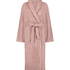 Fleece Bathrobe, Pink