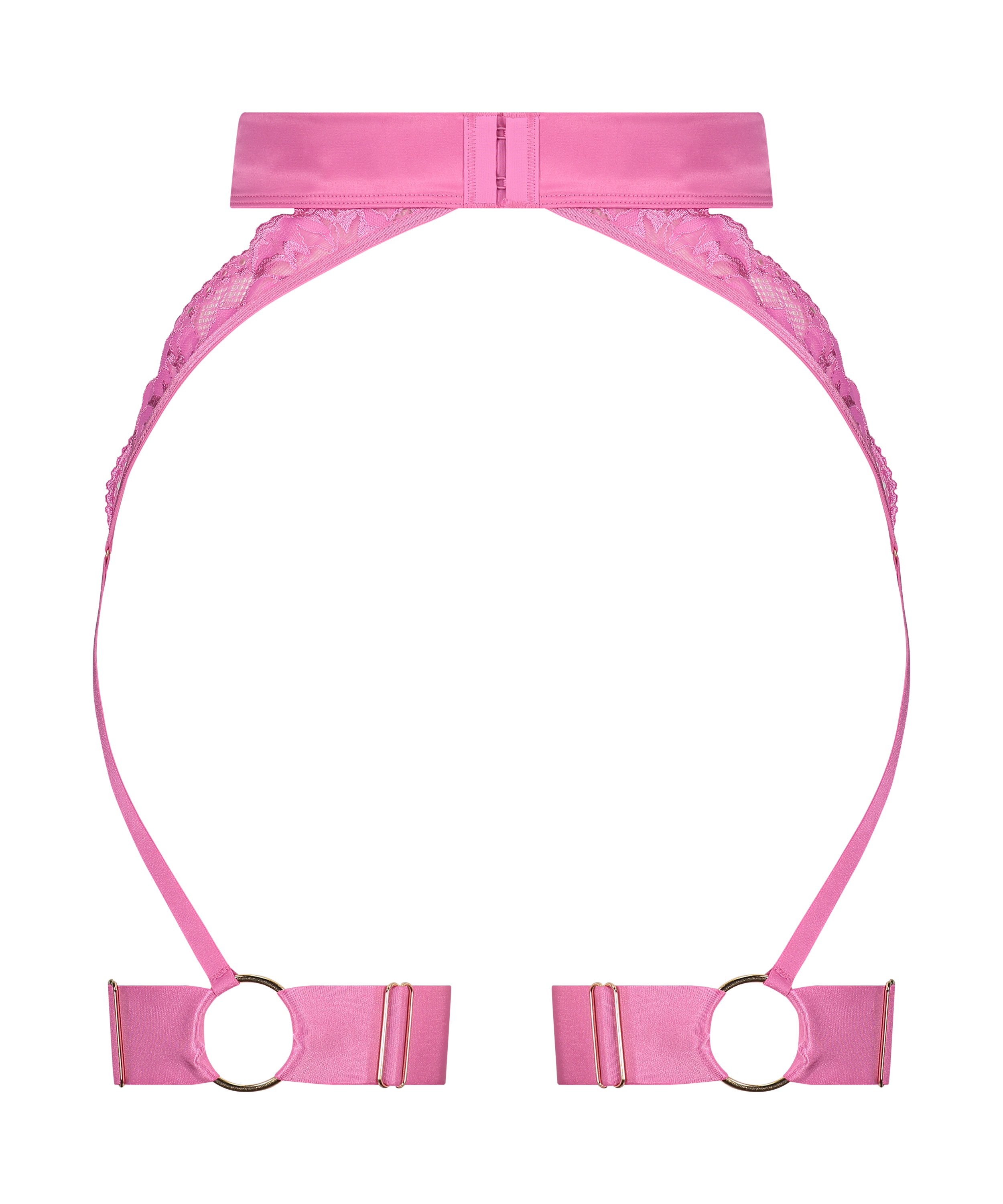 Elsa Suspender belt, Pink, main