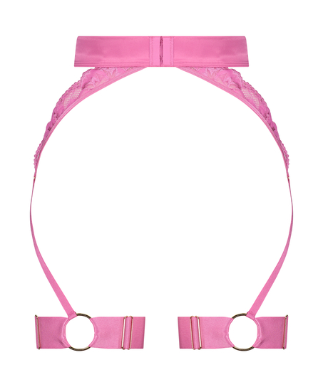 Elsa Suspender belt, Pink