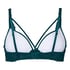 Isadora Padded Underwired Push-Up Bra, Green
